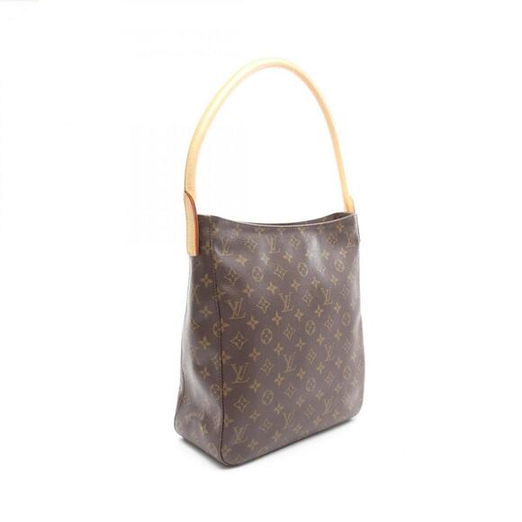 LOUIS VUITTON Brown Monogram Leather Looping GM Shoulder Bag - Picture 3 of 11